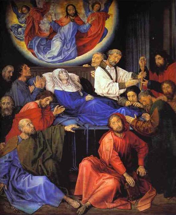 Hugo van der Goes Death of the Virgin. Norge oil painting art